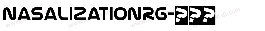 NasalizationRg字体转换