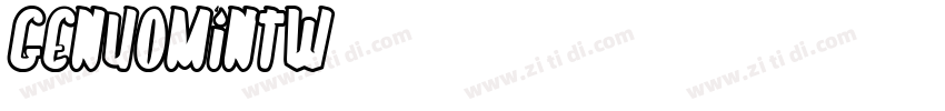 GenYoMinTW◆字体转换