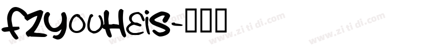 FZYouHeiS字体转换