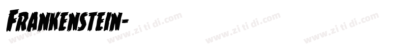 Frankenstein字体转换