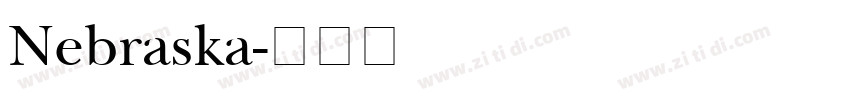 Nebraska字体转换