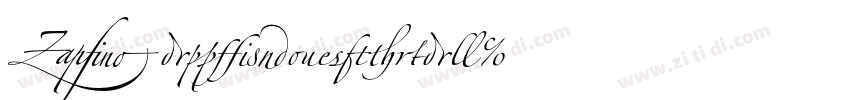 ZapfinoExtraL字体转换