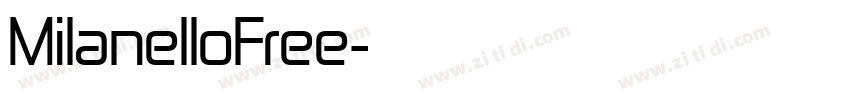MilanelloFree字体转换