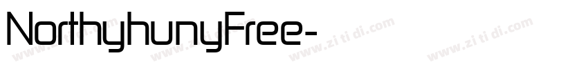 NorthyhunyFree字体转换