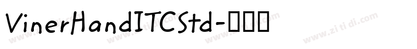 VinerHandITCStd字体转换