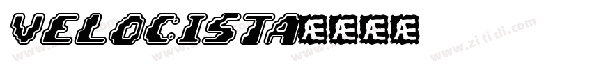 velocista字体转换
