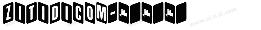 ZiTiDicom字体转换