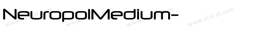 NeuropolMedium字体转换