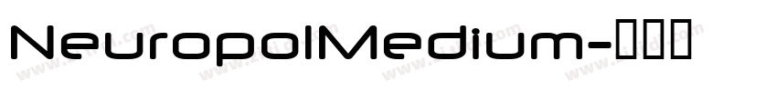 NeuropolMedium字体转换