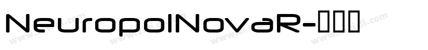 NeuropolNovaR字体转换