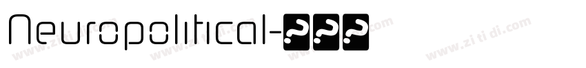 Neuropolitical字体转换