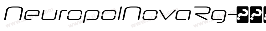 NeuropolNovaRg字体转换