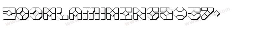ZoomlaMimengA057字体转换