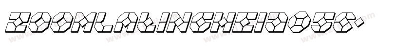 ZoomlaLingHeiA056字体转换