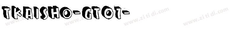 TKaisho-GT07字体转换