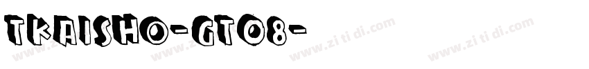 TKaisho-GT08字体转换