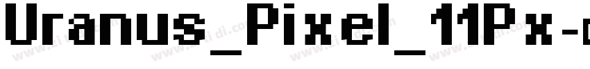 Uranus_Pixel_11Px字体转换