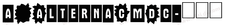 a_AlternaCmDc字体转换