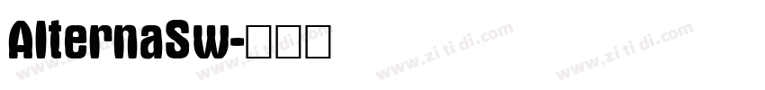 AlternaSw字体转换