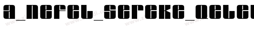 A_Nefel_Sereke_Qelew字体转换