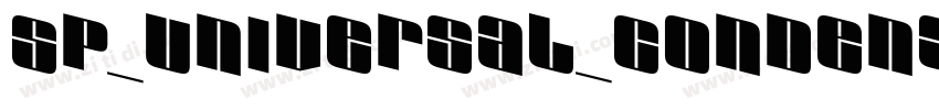 SP_Universal_Condens字体转换