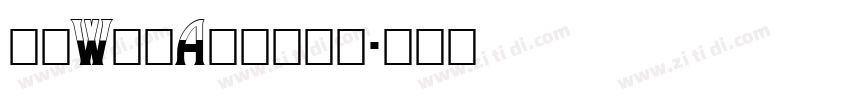 方正w筑紫A老明朝简体字体转换