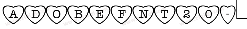 AdobeFnt20字体转换