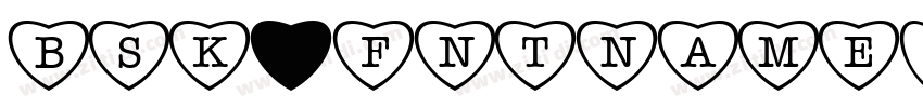 bsk_FntName字体转换