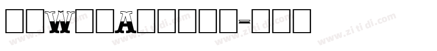 方正w筑紫A老明朝简体字体转换
