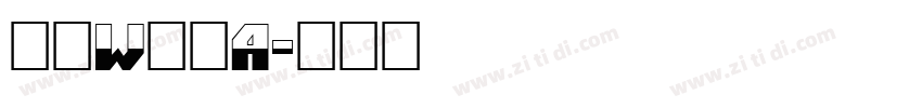 方正w筑紫A字体转换
