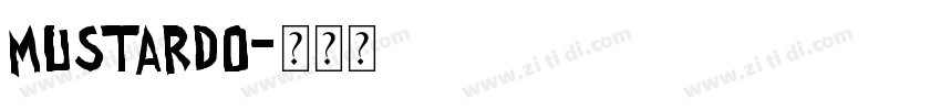 mustardo字体转换