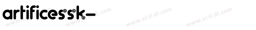 artificeSSK字体转换
