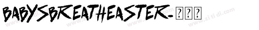 BabysBreathEaster字体转换