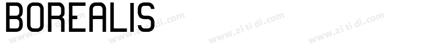 borealis字体转换