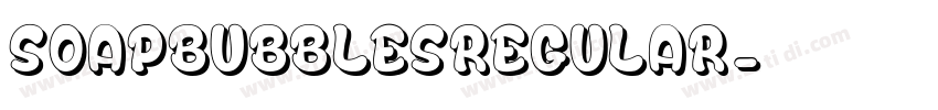 SoapBubblesRegular字体转换