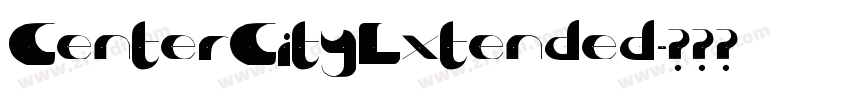 CenterCityExtended字体转换