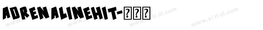 AdrenalineHit字体转换