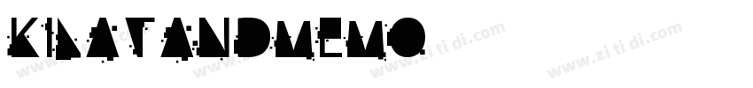 Kilatandmemo字体转换