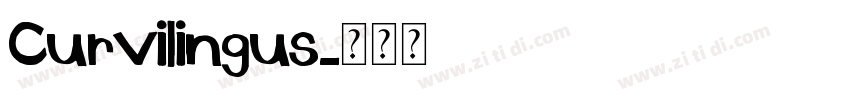 Curvilingus字体转换