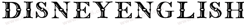 DisneyEnglishTwo字体转换