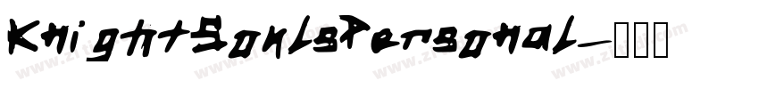 KnightSoulsPersonal字体转换