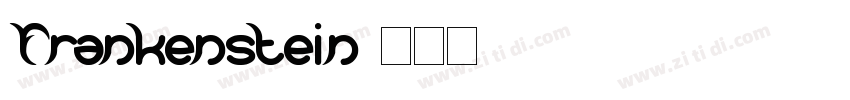 Frankenstein字体转换