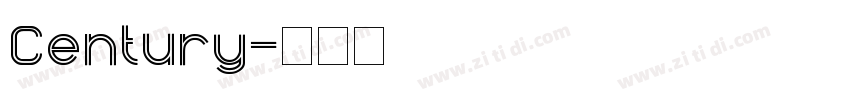 Century字体转换