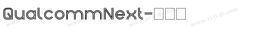 QualcommNext字体转换