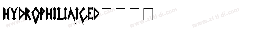 HydrophiliaIced字体转换