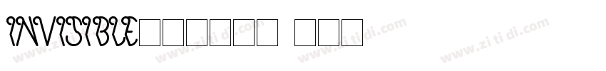 invisible无敌少侠字体字体转换