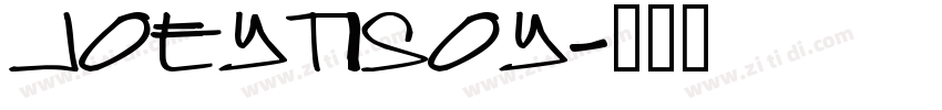 joeytisoy字体转换