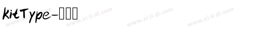 kitType字体转换