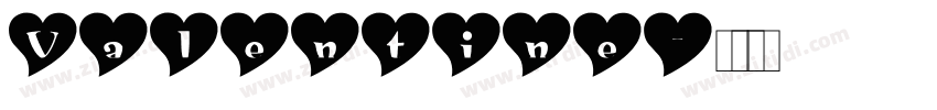 Valentine字体转换