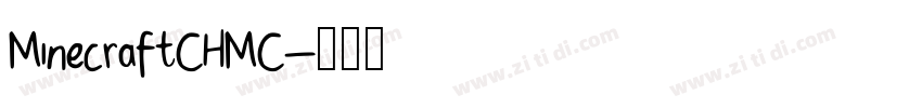 MinecraftCHMC字体转换